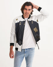 Load image into Gallery viewer, LIFE A GAMBLE 2 - WHITE Men's All-Over Print Bomber Jacket