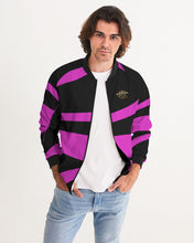 Load image into Gallery viewer, WILD - PINK/BLACK Men's All-Over Print Bomber Jacket