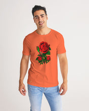 Load image into Gallery viewer, 1 ROSE - ORANGE Men's T-SHIRT