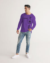 Load image into Gallery viewer, SF WEAR 5STAR 2.0 - PURPLE Men's All-Over Print Long Sleeve Tee