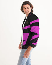 Load image into Gallery viewer, WILD - PINK/BLACK Men's All-Over Print Bomber Jacket