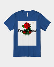 Load image into Gallery viewer, EVERYTHING ROSES (Jersey T-Shirt) - BLUE/WHITE/BLACK
