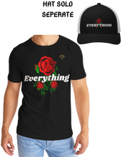Load image into Gallery viewer, EVERYTHING ROSES 3.0 LINK UP - BLACK/WHITE Men's Tee