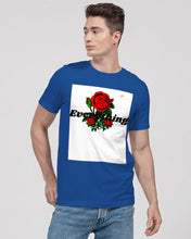 Load image into Gallery viewer, EVERYTHING ROSES (Jersey T-Shirt) - BLUE/WHITE/BLACK