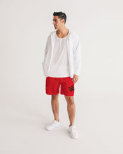 Load image into Gallery viewer, ETR 3 STRIPE TOP - RED Men's All-Over Print Jogger Shorts