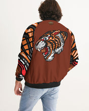 Load image into Gallery viewer, SF TIGER ROAR 2.O JACKET - DARK BROWN Men's All-Over Print Bomber Jacket