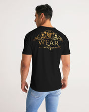 Load image into Gallery viewer, SF WEAR PLAIN T-SHIRT - BLACK Men's All-Over Print Tee