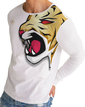 Load image into Gallery viewer, FLAME ROAR - WHITE Men's All-Over Print Long Sleeve Tee