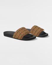Load image into Gallery viewer, SF FLAME CREST SLIDE - BLACK/BROWN Men's Slide Sandal