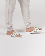 Load image into Gallery viewer, STEADY FLAME CREST (3D) SLIDE - WHITE Men's Slide Sandal