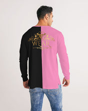 Load image into Gallery viewer, SF WEAR FLAVA - PINK/BLACK Men's All-Over Print Long Sleeve Tee