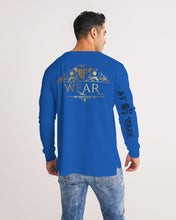 Load image into Gallery viewer, SF WEAR 5STAR 2.0 - BLUE Men's All-Over Print Long Sleeve Tee