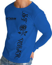 Load image into Gallery viewer, SF WEAR 5STAR 2.0 - BLUE Men's All-Over Print Long Sleeve Tee