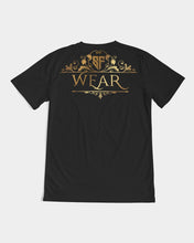 Load image into Gallery viewer, SF WEAR PLAIN T-SHIRT - BLACK Men's All-Over Print Tee