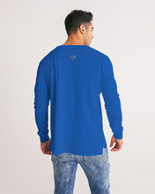Load image into Gallery viewer, FLAME ROAR - BLUE Men's All-Over Print Long Sleeve Tee