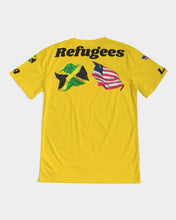 Load image into Gallery viewer, REFUGEES 2.0 - YELLOW Men's All-Over Print Tee