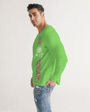 Load image into Gallery viewer, SF WEAR 5STAR LONGSLEEVE - SCHOCKING COLOR GREEN Men's All-Over Print Long Sleeve Tee