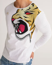 Load image into Gallery viewer, FLAME ROAR - WHITE Men's All-Over Print Long Sleeve Tee