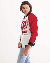 Load image into Gallery viewer, SF WEAR 1 JACKET - RED/WHITE Men's All-Over Print Bomber Jacket