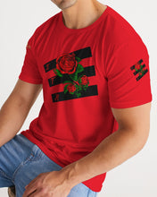 Load image into Gallery viewer, ETR 3 STRIPE TOP - RED Men's All-Over Print Tee