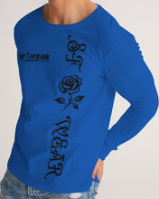 Load image into Gallery viewer, SF WEAR 5STAR 2.0 - BLUE Men's All-Over Print Long Sleeve Tee