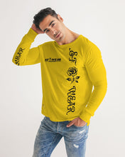 Load image into Gallery viewer, SF WEAR 5STAR 2.0 - YELLOW Men's All-Over Print Long Sleeve Tee