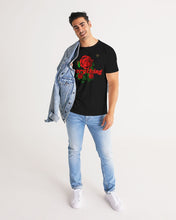 Load image into Gallery viewer, EVERYTHING ROSES 3 LINK UP - RED/BLACK Men's All-Over Print Tee