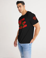 Load image into Gallery viewer, ETR 3 STRIPE TOP - BLACK Men's All-Over Print Tee