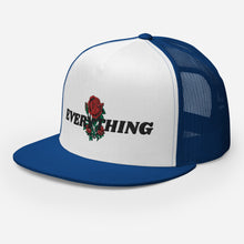 Load image into Gallery viewer, EVERYTHING ROSES LINK UP - BLUE/WHITE/BLACK Trucker Cap