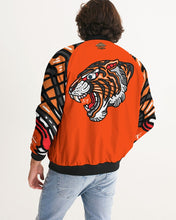 Load image into Gallery viewer, SF TIGER ROAR 2.O JACKET - ORANGE Men's All-Over Print Bomber Jacket