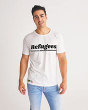 Load image into Gallery viewer, REFUGEES 2.0 - WHITE Men's All-Over Print Tee