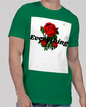 Load image into Gallery viewer, EVERYTHING ROSES (Jersey T-Shirt) - GREEN/WHITE/BLACK