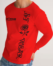 Load image into Gallery viewer, SF WEAR 5STAR 2.0 - RED Men's All-Over Print Long Sleeve Tee