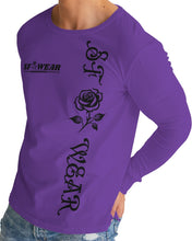 Load image into Gallery viewer, SF WEAR 5STAR 2.0 - PURPLE Men's All-Over Print Long Sleeve Tee