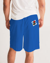 Load image into Gallery viewer, ETR 3 STRIPE - BLUE Men's All-Over Print Jogger Shorts