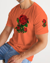 Load image into Gallery viewer, 1 ROSE - ORANGE Men's T-SHIRT