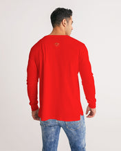 Load image into Gallery viewer, FLAME ROAR - RED Men's All-Over Print Long Sleeve Tee