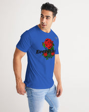 Load image into Gallery viewer, EVERYTHING ROSES 3.0 (T-SHIRT) - BLUE/BLACK Men's All-Over Print Tee