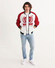 Load image into Gallery viewer, SF WEAR 1 JACKET - RED/WHITE Men's All-Over Print Bomber Jacket