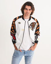 Load image into Gallery viewer, SF TIGER ROAR GOLD 2.O JACKET - WHITE Men's All-Over Print Bomber Jacket