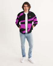 Load image into Gallery viewer, WILD - PINK/BLACK Men's All-Over Print Bomber Jacket