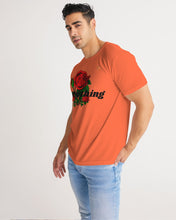 Load image into Gallery viewer, EVERYTHING ROSES 3 LINK UP - ORANGE Men's All-Over Print Tee