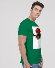 Load image into Gallery viewer, EVERYTHING ROSES (Jersey T-Shirt) - GREEN/WHITE/BLACK