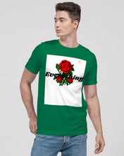 Load image into Gallery viewer, EVERYTHING ROSES (Jersey T-Shirt) - GREEN/WHITE/BLACK