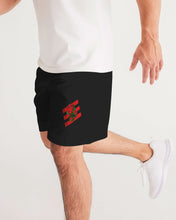 Load image into Gallery viewer, ETR 3 STRIPE TOP - BLACK Men's All-Over Print Jogger Shorts