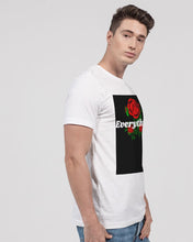 Load image into Gallery viewer, EVERYTHING ROSES 3.0 (Jersey T-Shirt) - WHITE/BLACK/WHITE