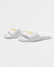 Load image into Gallery viewer, SF RISING FLAME - WHITE Men's Slide Sandal