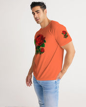 Load image into Gallery viewer, 1 ROSE - ORANGE Men's T-SHIRT