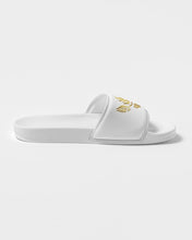 Load image into Gallery viewer, SF RISING FLAME - WHITE Men's Slide Sandal