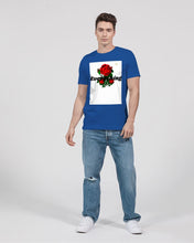 Load image into Gallery viewer, EVERYTHING ROSES (Jersey T-Shirt) - BLUE/WHITE/BLACK